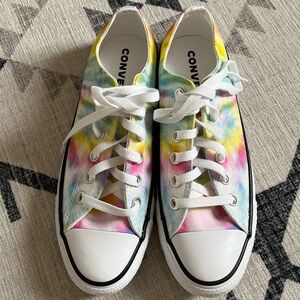 Pastel tie dye multi chuck Taylor’s